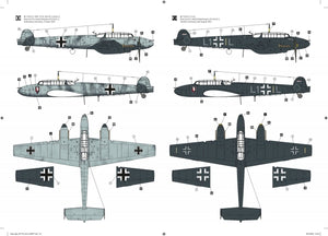 Hobby 2000 32007 Messerschmitt Bf 110 D ( Dragon + Cartograf + Mask ) 1/32 – immagine 4