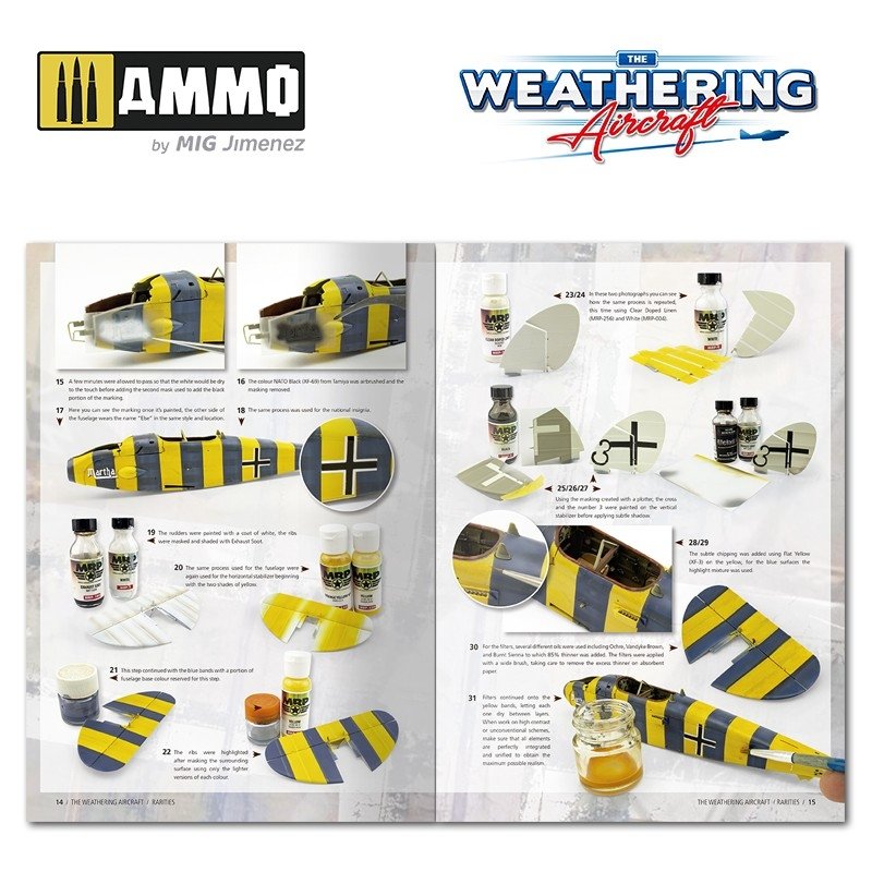 AMMO de Mig Jimenez 5216 The Weathering Aircraft Numéro 16. RARESTÉS (Anglais) – image 5