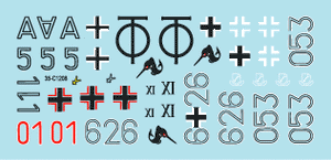 Star Decals 35-C1208 German tanks in Italy # 8 Mixed AFVs 1/35 – imagen 2