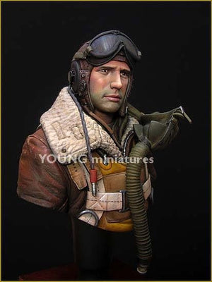 Young Miniatures YM1815 B-17 Waist Gunner ETO, 1944 1/10 – zdjęcie 8
