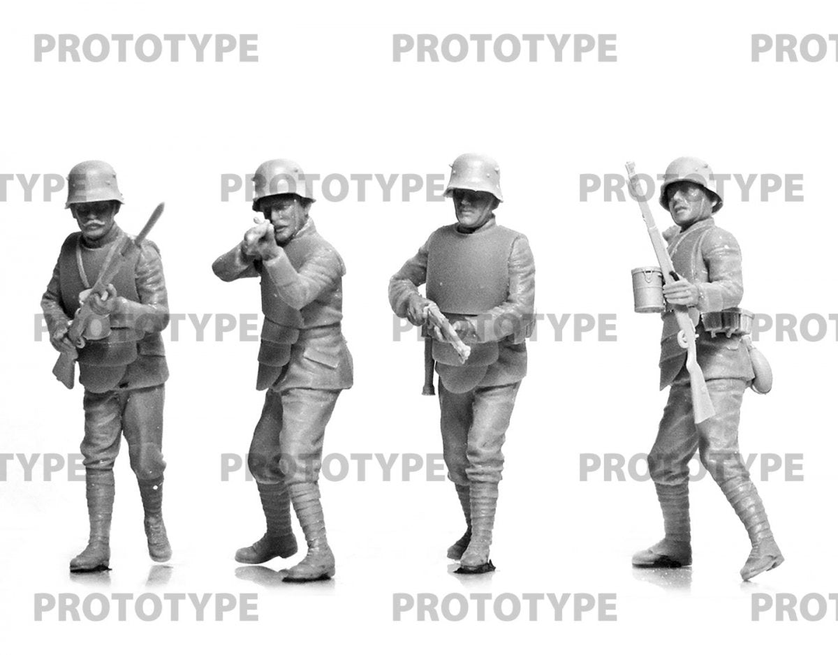 ICM 35722 WWI German Infantry in аrmor 1/35 – immagine 2