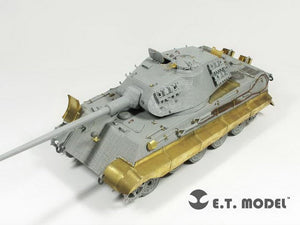 E.T. Model EA35-027 WWII German King Tiger/Jagdtiger Fender &amp;amp; Side Skirts For DRAGON Kit 1/35 – immagine 2
