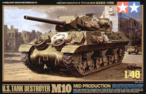 Tamiya 32519 M10 US Tank Destroyer 1/48