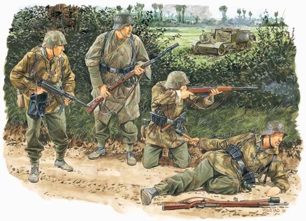 Dragon 6155 Kampfgruppe Von Luck Normandy 1944 1/35