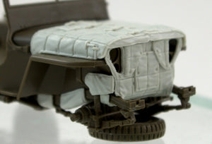 Panzer Art RE35-713 Willys “Jeep” winter canvas cover 1/35 – Bild 2