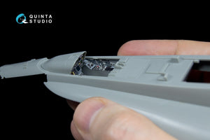 Quinta Studio QD48044 F/A-18C (early) 3D-Printed &amp;amp; coloured Interior on decal paper (for Kinetic) 1/48 – imagen 4