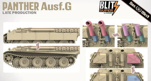 Das Werk DW35041 Panther Ausf.G Late Production SUPER BLITZ 1/35 – immagine 10