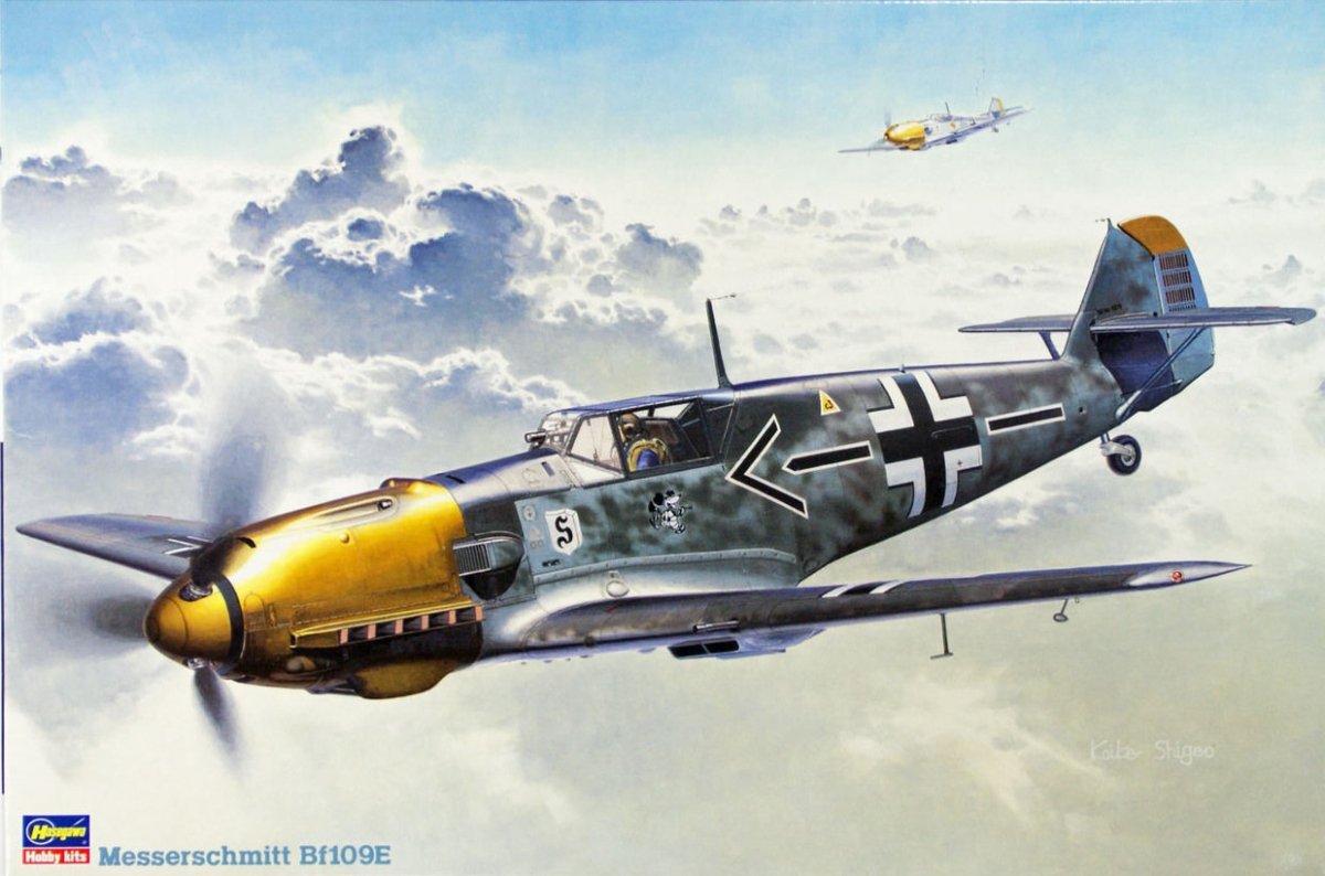 Hasegawa ST1 Messerchmitt BF 109-E 1/32