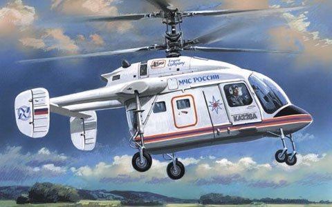 A-Model 07274 Kamov Ka-226 Russian Emergency Situations Ministry (MChS) helicopter 1/72