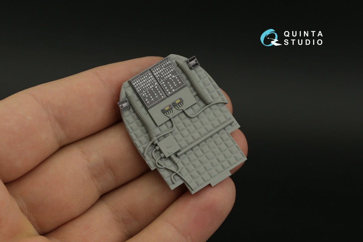 Quinta Studio QDS+35106 AH-64D 3D-Printed &amp;amp; coloured Interior on decal paper (Takom) (Small version) (with 3D-printed resin parts) 1/35 – zdjęcie 4