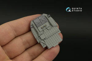 Quinta Studio QDS+35106 AH-64D 3D-Printed &amp;amp; coloured Interior on decal paper (Takom) (Small version) (with 3D-printed resin parts) 1/35 – zdjęcie 4