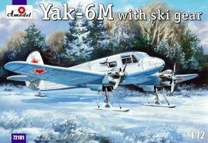 A-Model 72181 Yakovlev Yak-6M with Ski Gear (in camouflage) 1/72