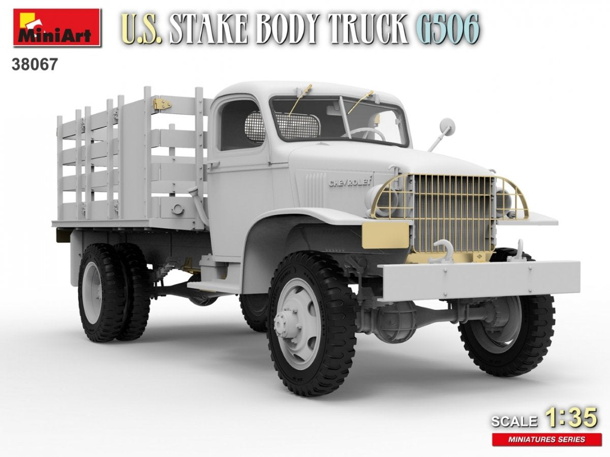 MiniArt 38067 U.S. STAKE BODY TRUCK G506 1/35 – zdjęcie 4