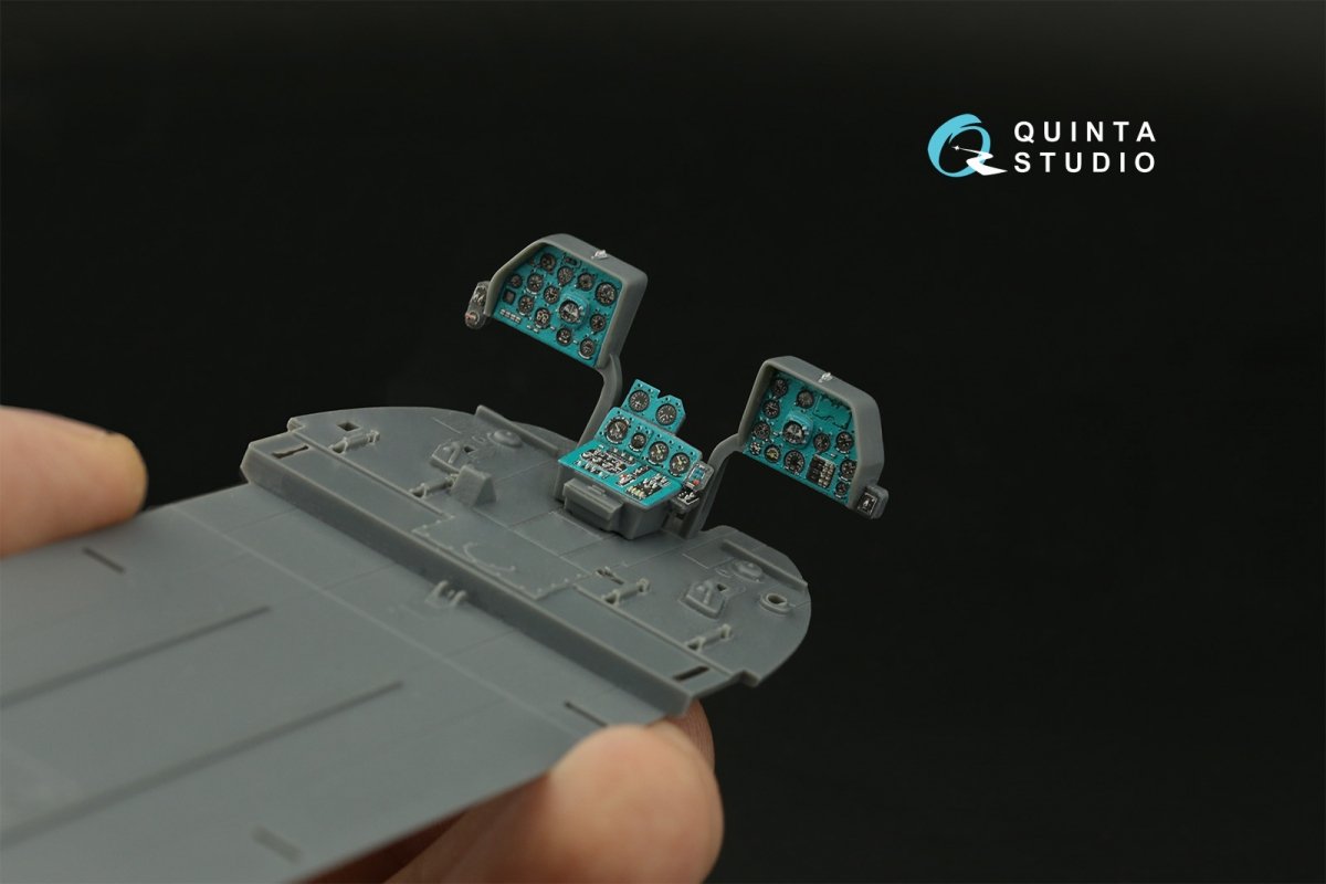 Quinta Studio QD48380 Mi-8MT 3D-Printed &amp;amp; coloured Interior on decal paper (AMK) 1/48 – Bild 8