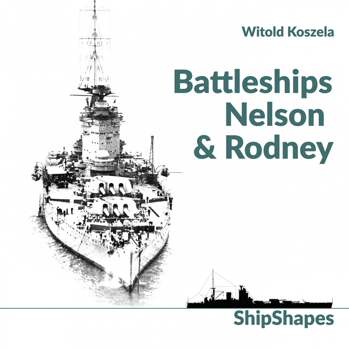 MMP Books 58358 ShipShapes : Cuirassés Rodney &amp;amp; Nelson EN