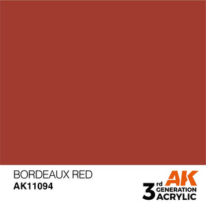 AK Interactive AK11094 BORDEAUX RED – STANDARD 17ml