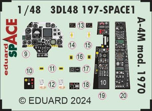 Eduard 3DL48197 A-4M mod. 1970 SPACE MAGIC FACTORY 1/48 – immagine 2
