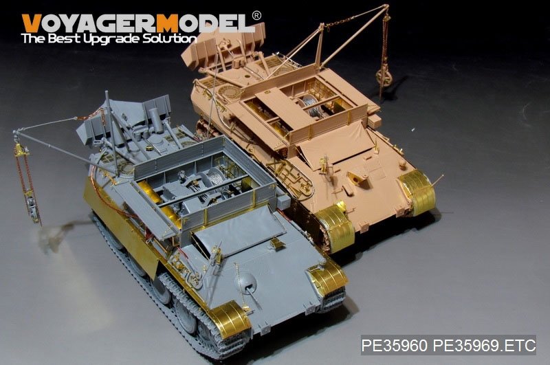 Voyager Model PE35960 WWII German Bergepanther Ausf.G Basic For TAKOM 2107 1/35 – Bild 19