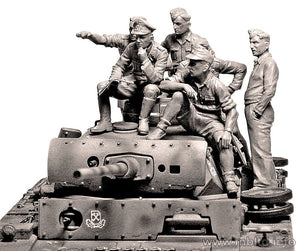 Master Box 3561 Rommel and German Tank Crew (DAK, 1941-1943) 1/35 – imagen 9