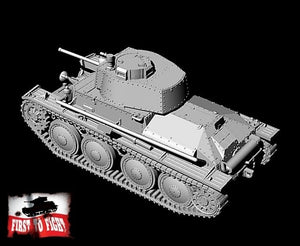 First To Fight PL081 - PzKpfw 38(t) Ausf. A (LT VZ .38) Niemiecki Czołg Lekki 1/72 – Bild 3