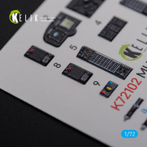 KELIK K72102 MH-47E interior 3D decals for Italeri kit 1/72 – Bild 7