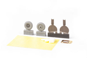 Eduard 648998 Bf 108 wheels spoked EDUARD 1/48 – Bild 3