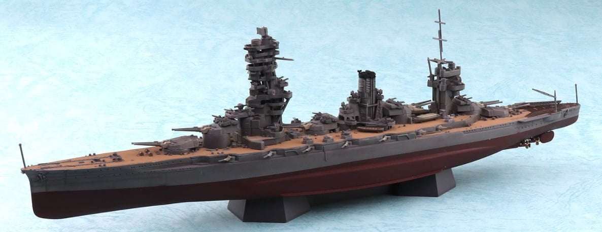 Aoshima 05977 Full Hull Model Japanese Battleship Fuso 1944 1/700 – immagine 2