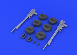Eduard 632054 Lewis Mk. III WW1 gun 1/32 Hasegawa – Bild 4