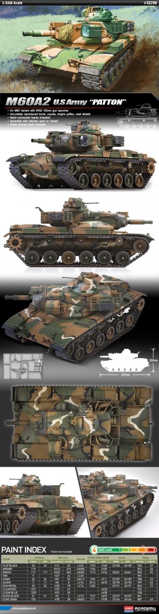 Academy 13296 U.S. ARMY M60A2 PATTON – Bild 2