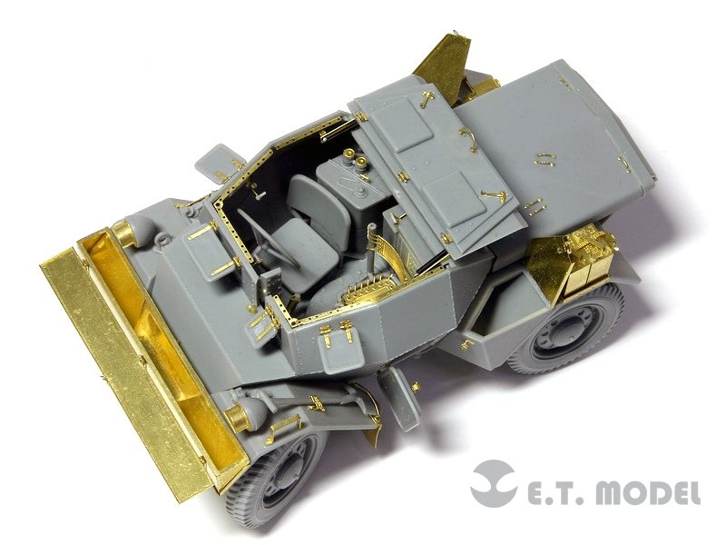 E.T. Model E35-022 WWII British Daimler DINGO Mk.I/II/III (For MINIART KIT) 1/35 – zdjęcie 5