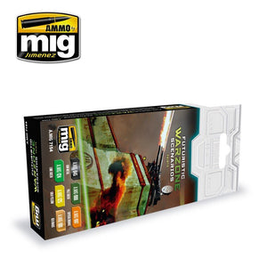 AMMO Mig 7154 Futuristic Warzone Scenarios (6x17ml) – Bild 2