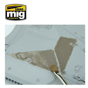 Ammo of Mig 2035 ANTI-SLIP PASTE - BROWN COLOR FOR 1/35 – imagen 9
