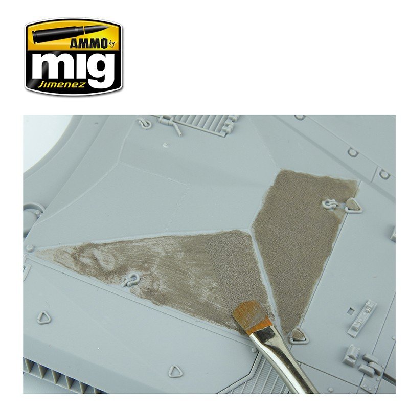 Ammo of Mig 2035 ANTI-SLIP PASTE - BROWN COLOR FOR 1/35 – imagen 9