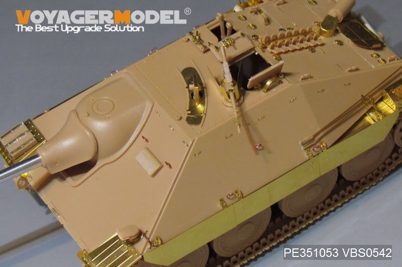 Maquette Voyager PE351053A Chasseur de chars allemand Sd.Kfz.138/2 Hetzer, version tardive, pour ACADMY 13230/13277, échelle 1/35 – image 17