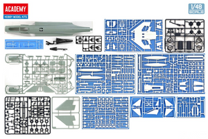 Academy 12356 USMC F-4J Phantom II VMFA-333 Shamrocks 1/48 – immagine 2