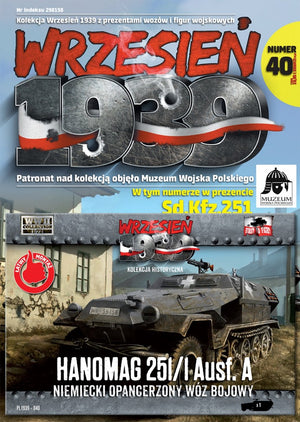 First to Fight PL040 Hanomag 251/1 Ausf. A – Niemiecki Opancerzony Wóz Bojowy 1/72