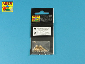 Aber 16114 AFV - Scale 1/16 Turned imitation of Hexagonal bolts 1,75 x 2,20 mm x 25 pcs. 1/16 – zdjęcie 4