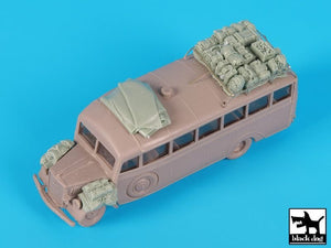 Black Dog T72102 Opel Blitz Omnibus accessories set for Roden 1/72 – imagen 4