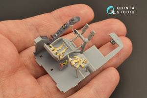 Quinta Studio QD48266 He 111H-3/H-6 3D-Printed &amp;amp; coloured Interior on decal paper ( ICM ) 1/48 – Bild 6