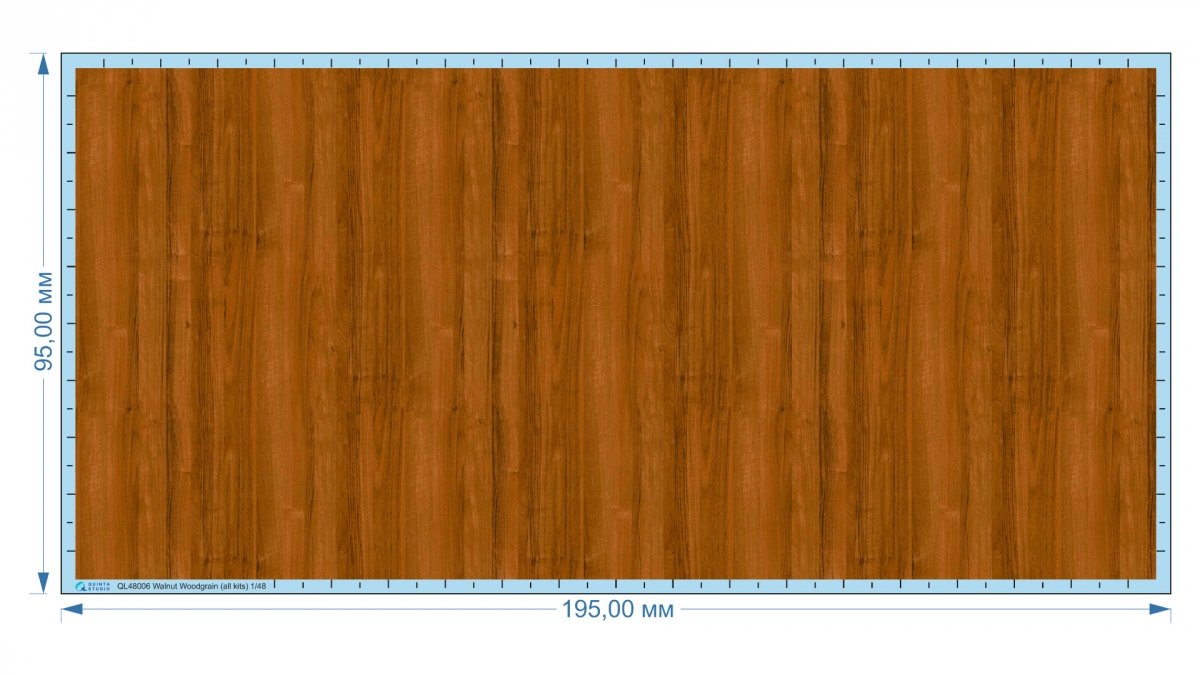 Quinta Studio QL48006 Walnut Woodgrain (all kits) 1/48 – immagine 7