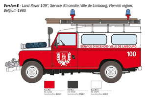 Italeri 3660 LAND ROVER FIRE TRUCK 1/24 – zdjęcie 2