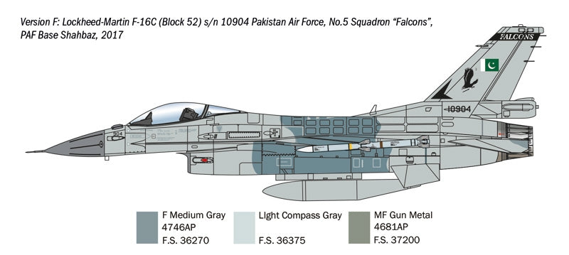 Italeri 35105 F-16C Fighting Falcon - WAR THUNDER 1/48 – image 20