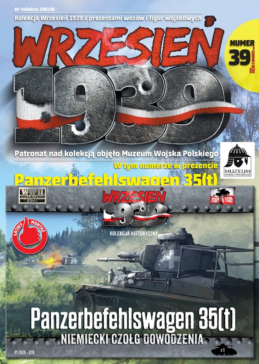 Premier char de commandement allemand PL039 Panzerbefehlswagen 35(t) (1/72)