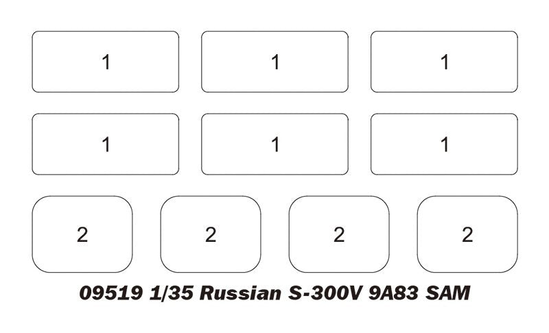 Trumpeter 09521 Russian S-300V 9A85 SAM 1/35 – Bild 17