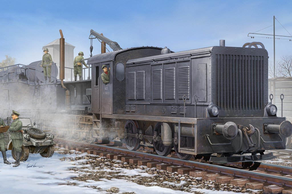 Hobby Boss 82913 German WR360 C12 Locomotive 1/72
