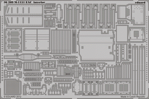 Eduard 36209 M-1151 EAC interior 1/35 Academy