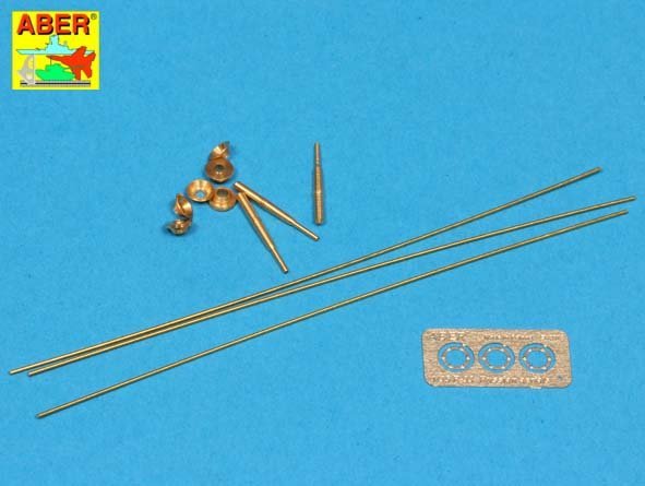 Aber R-33 Set of aerials for Russian Tanks like: T-34; T-55; T62; T-72 and other AVF 1/35