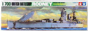 Tamiya 77502 Cuirassé britannique Rodney 1/700