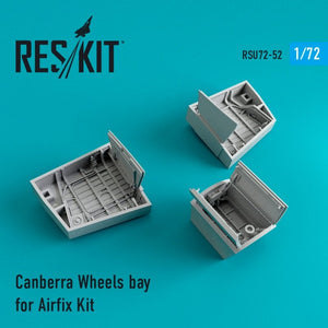 RESKIT RSU72-0052 Canberra Wheels bay for for Airfix 1/72