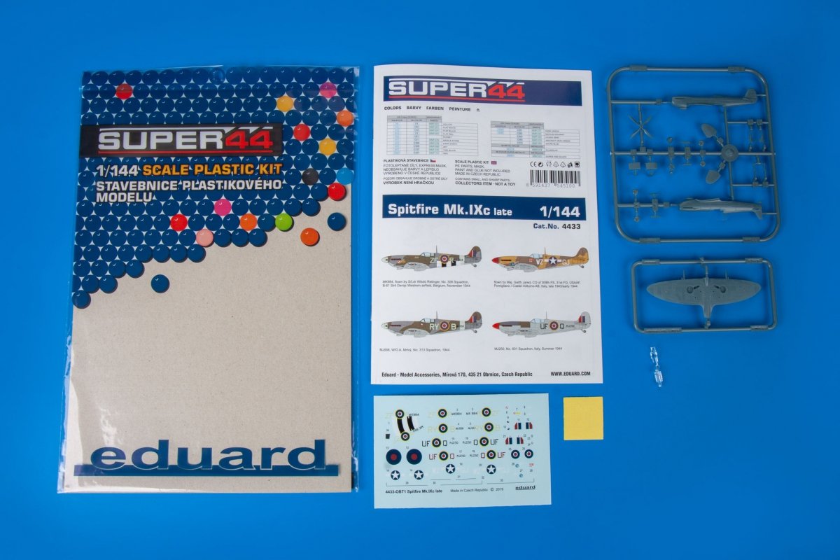 Eduard 4433 Spitfire Mk. IXc late 1/144 – Bild 3